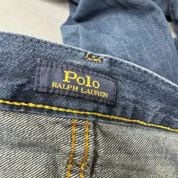 Polo Ralph Lauren Jeans Varick Slim Straight Denim Mens 34x32 (34x31 ACTUAL) - Picture 3 of 13